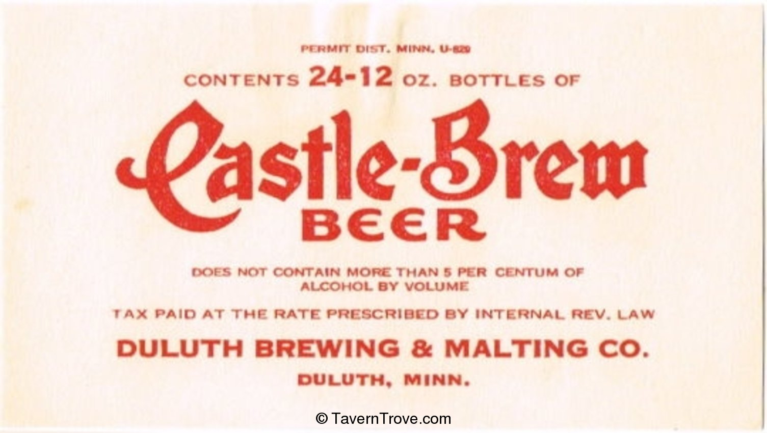 Castle-Brew Beer
