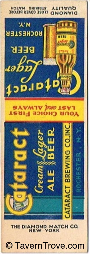 Cataract Cream Ale/Lager Beer
