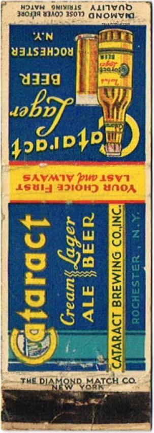 Cataract Cream Ale/Lager Beer Dupe
