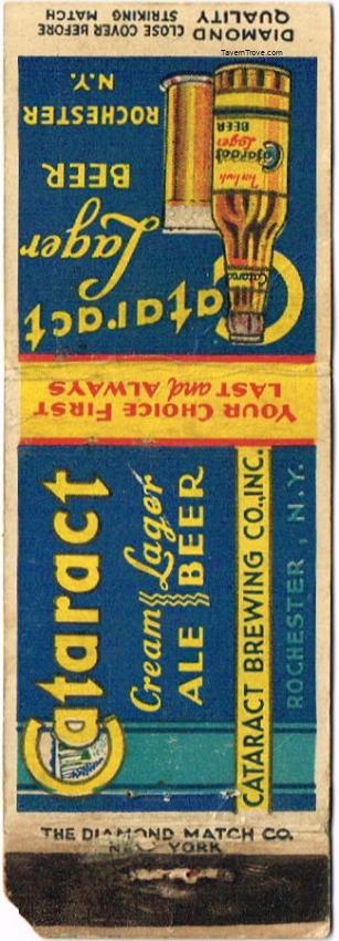 Cataract Cream Ale/Lager Beer Dupe