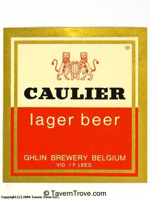Caulier Lager Beer