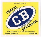 CB  Cereal Beverage