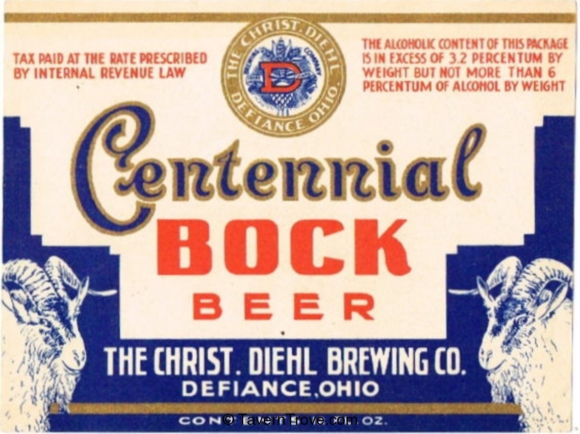 Centennial Bock Beer