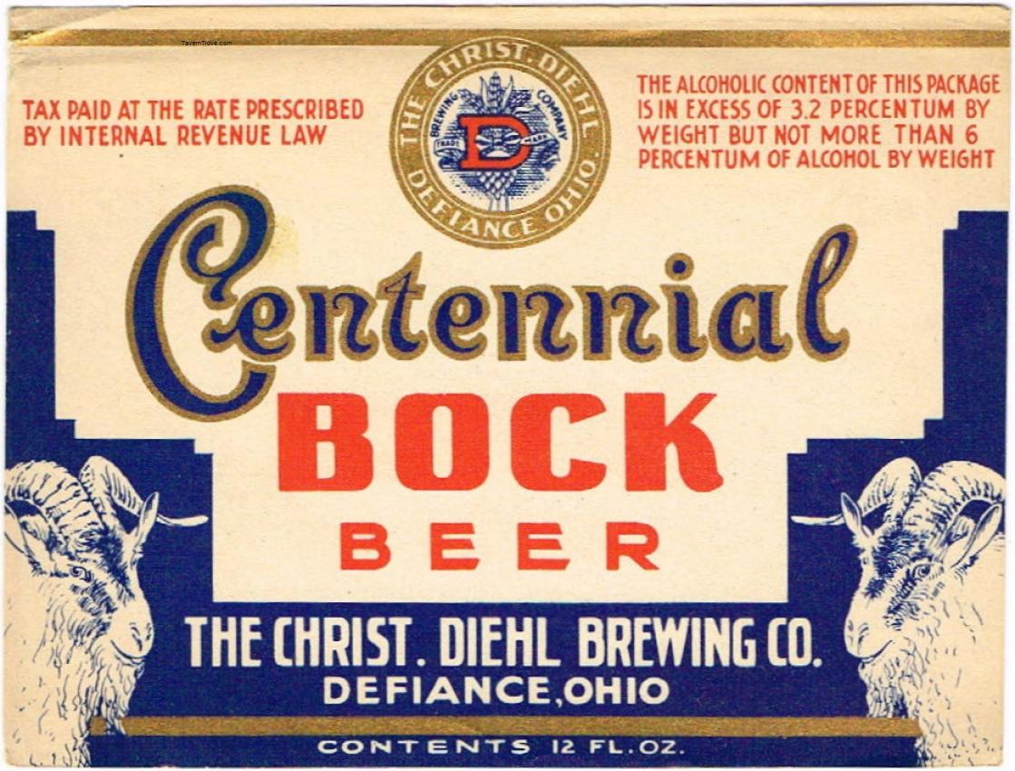 Centennial Bock Beer