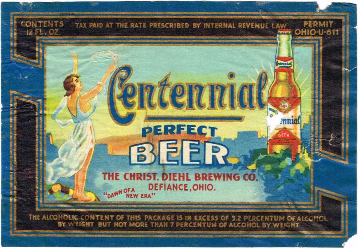 Centennial Perfect Beer (Clear Bottle)