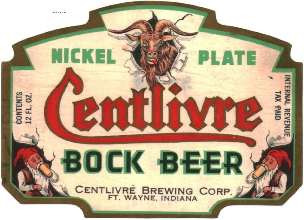 Centliver Nickel Plate Bock Beer