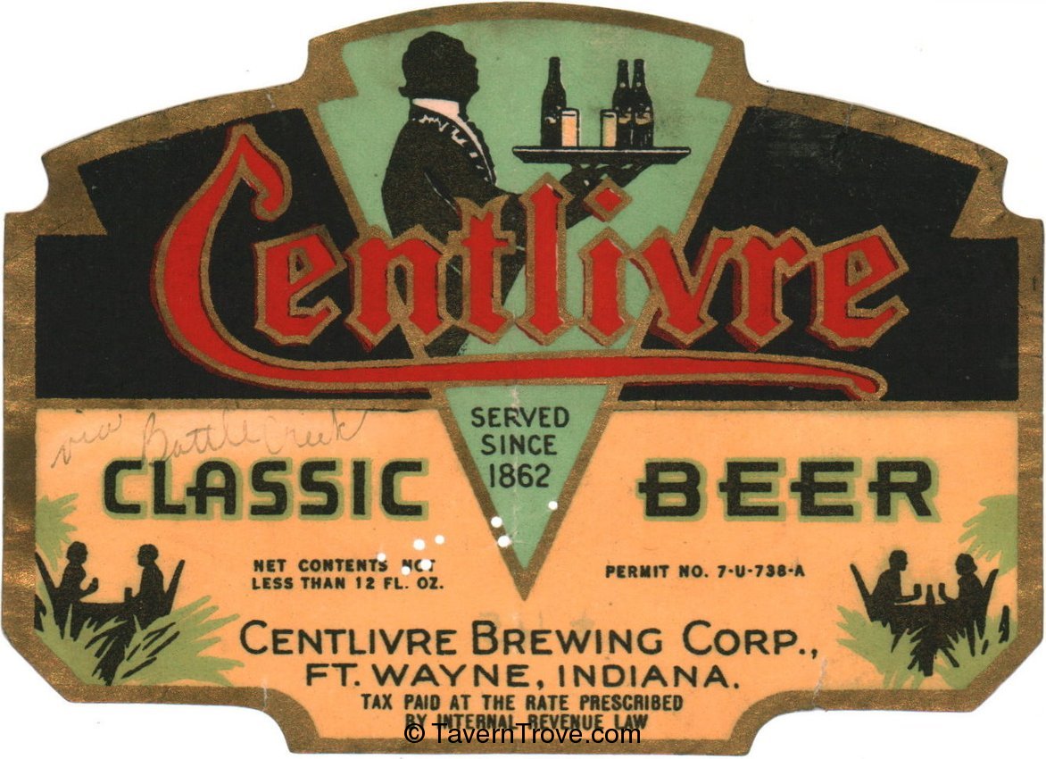Centlivre Classic Beer