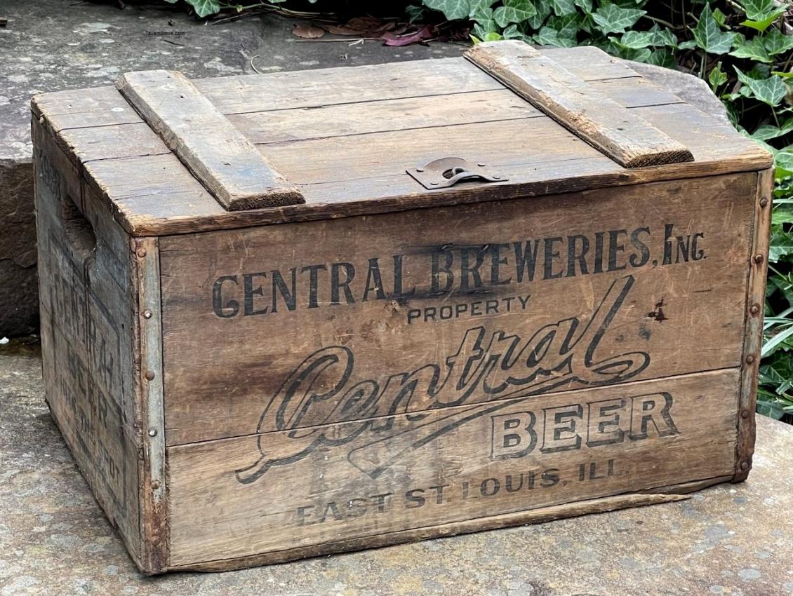 Central Brewing Co. Wooden Crate
