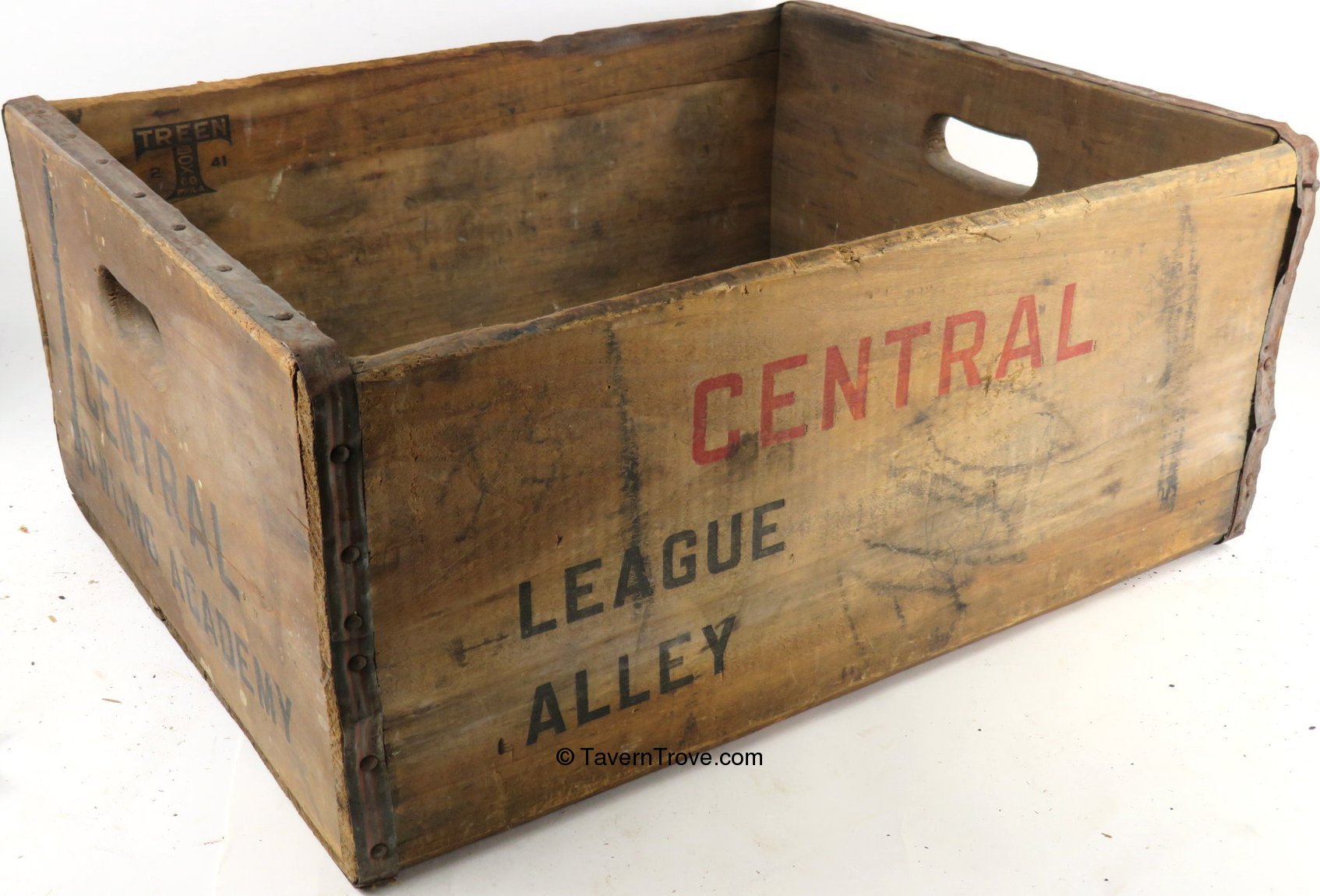 Item 99306 1954 Central Bowling Academy Allentown Pennsylvania Wooden