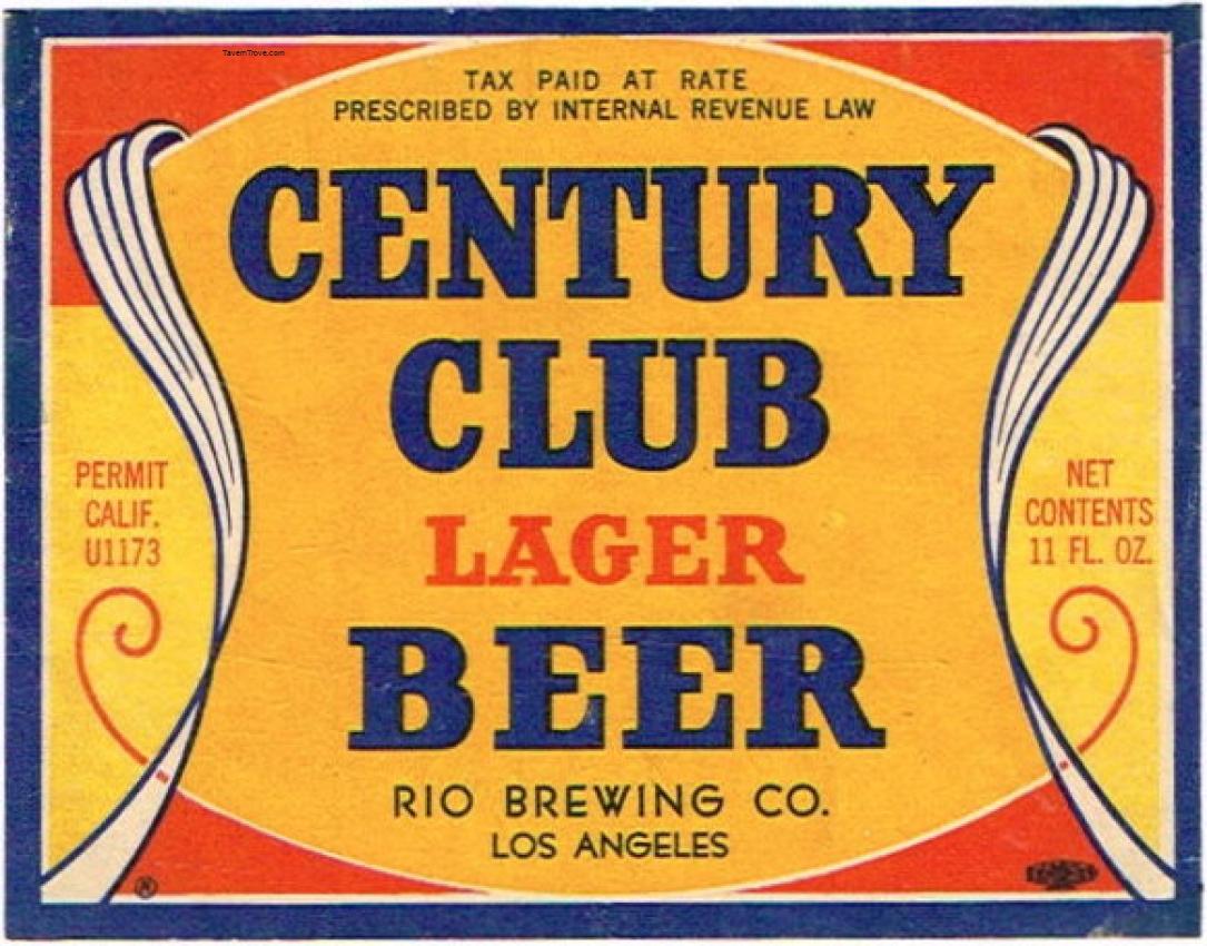 Century Club Lager Beer