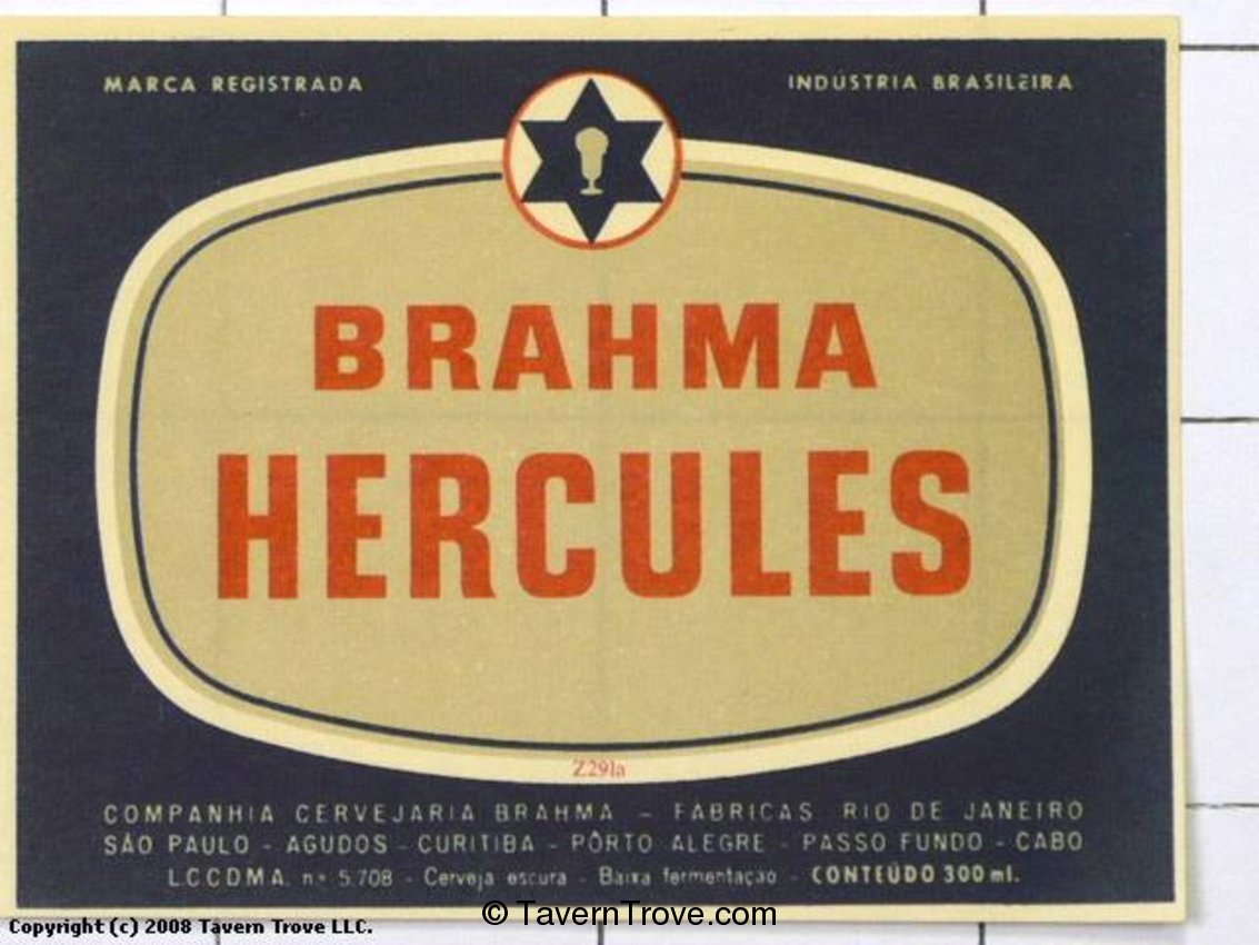 Cerveja Brahma Hercules
