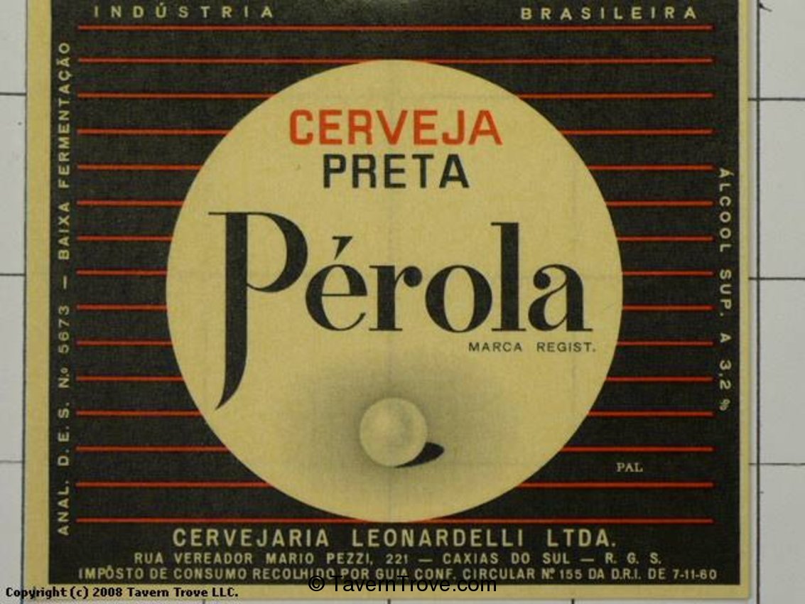 Cerveja Perola Preta