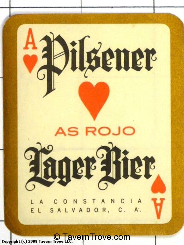 Cerveza As Rojo Pilsener Lager