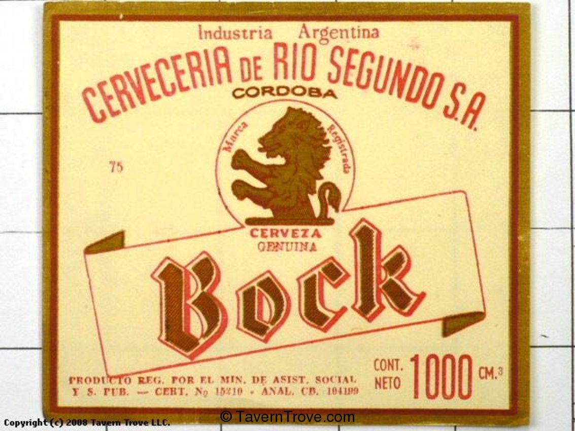 Cerveza Bock