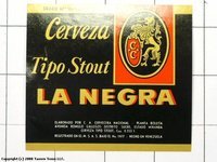 Cerveza La Negra Tipo Stout