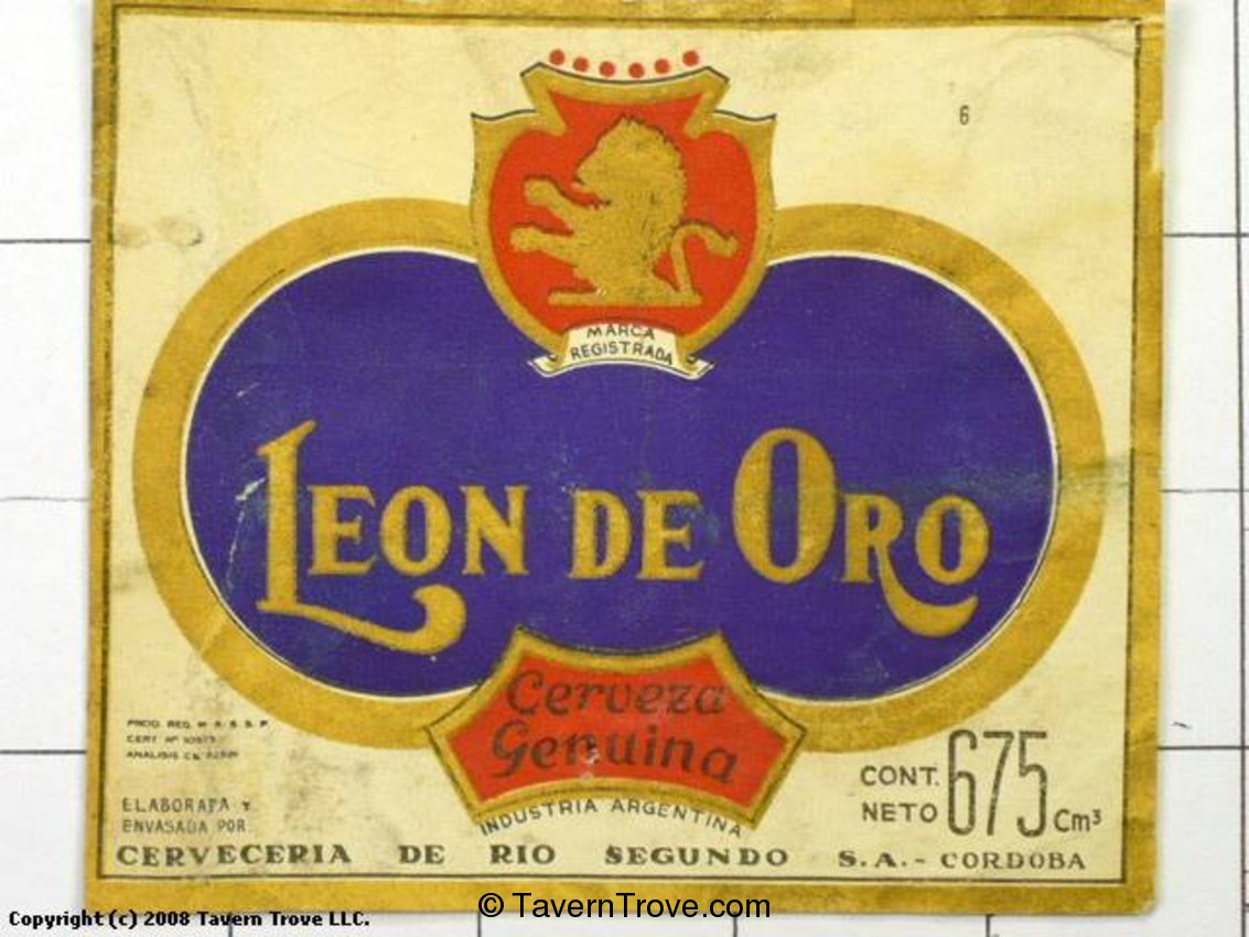 Cerveza Leon De Oro