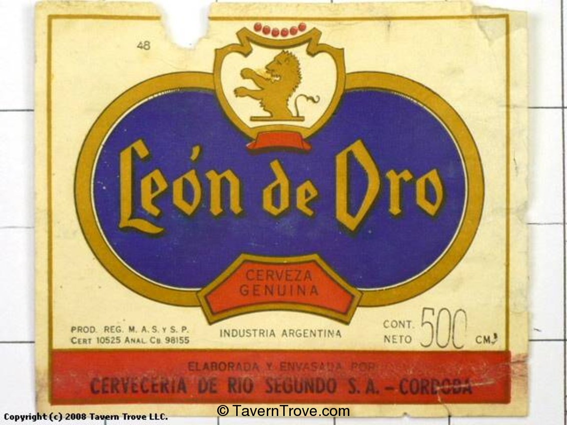 Cerveza Leon De Oro