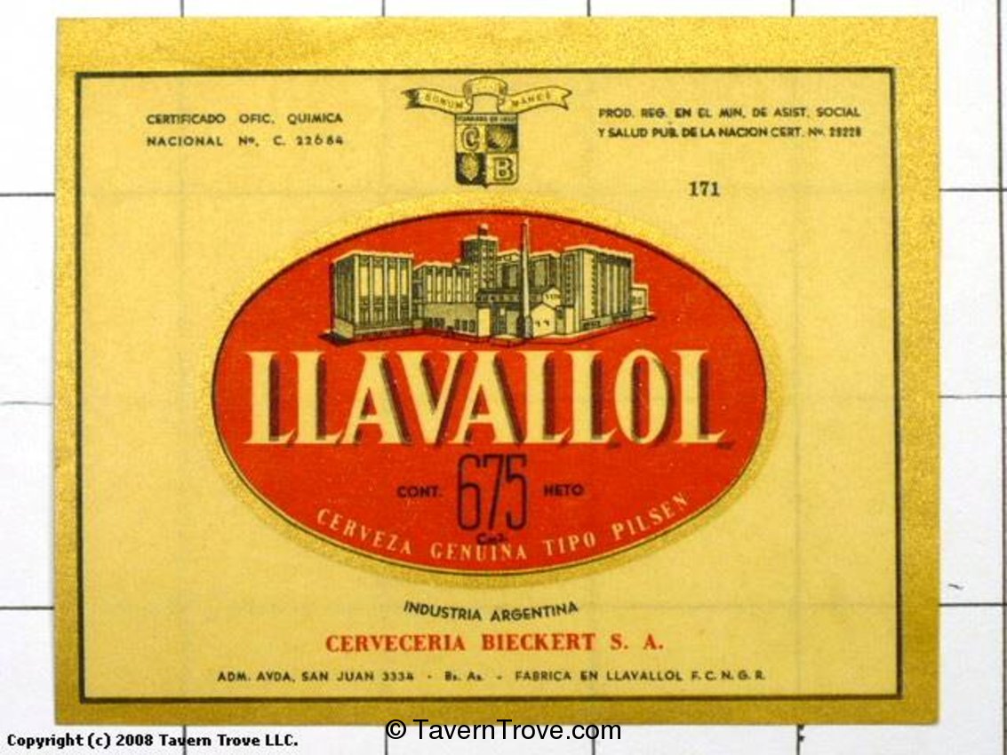 Cerveza Llavallol