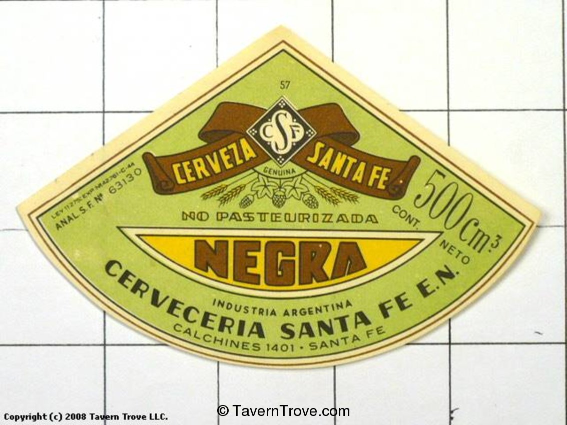 Cerveza Negra Santa Fe