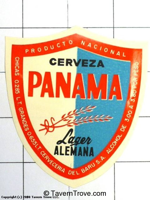 Cerveza Panama Lager Alemana