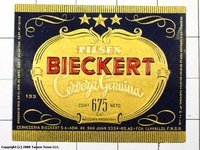 Cerveza Pilsen Bieckert