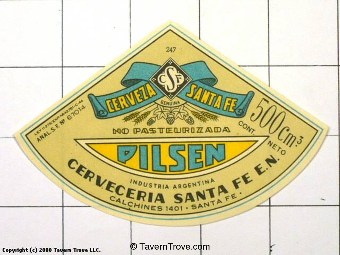 Cerveza Pilsen Santa Fe