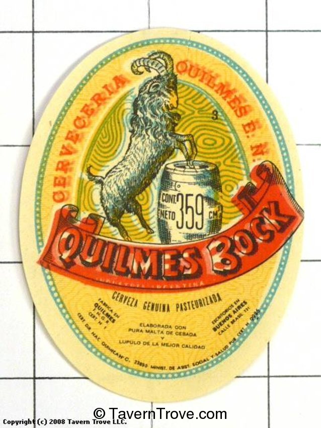 Cerveza Quilmes Bock