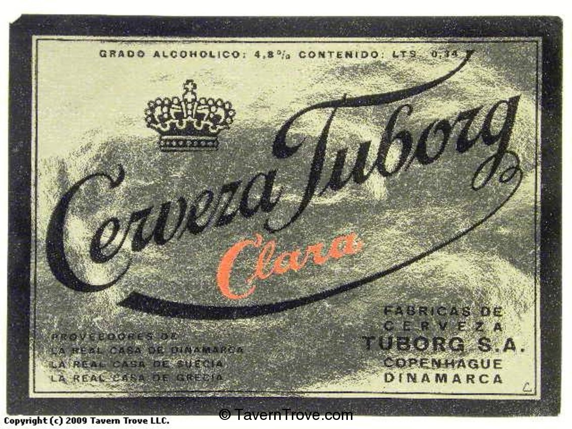 Cerveza Tuborg Clara