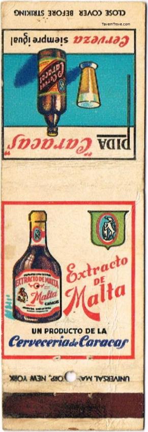 Cerveza Caracas/Extracto De Malta