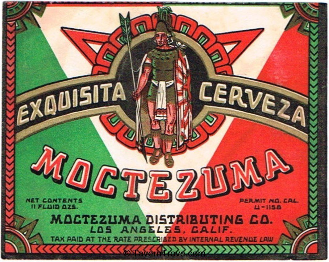 Cerveza Moctezuma Beer