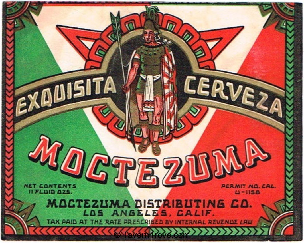 Cerveza Moctezuma Beer