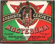 Cerveza Moctezuma Beer