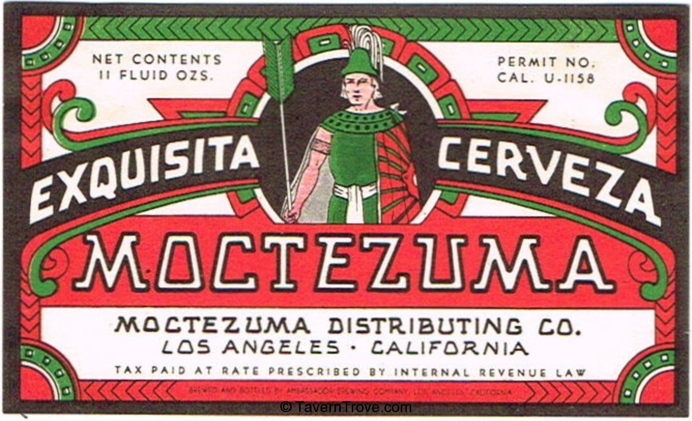 Cerveza Moctezuma Beer