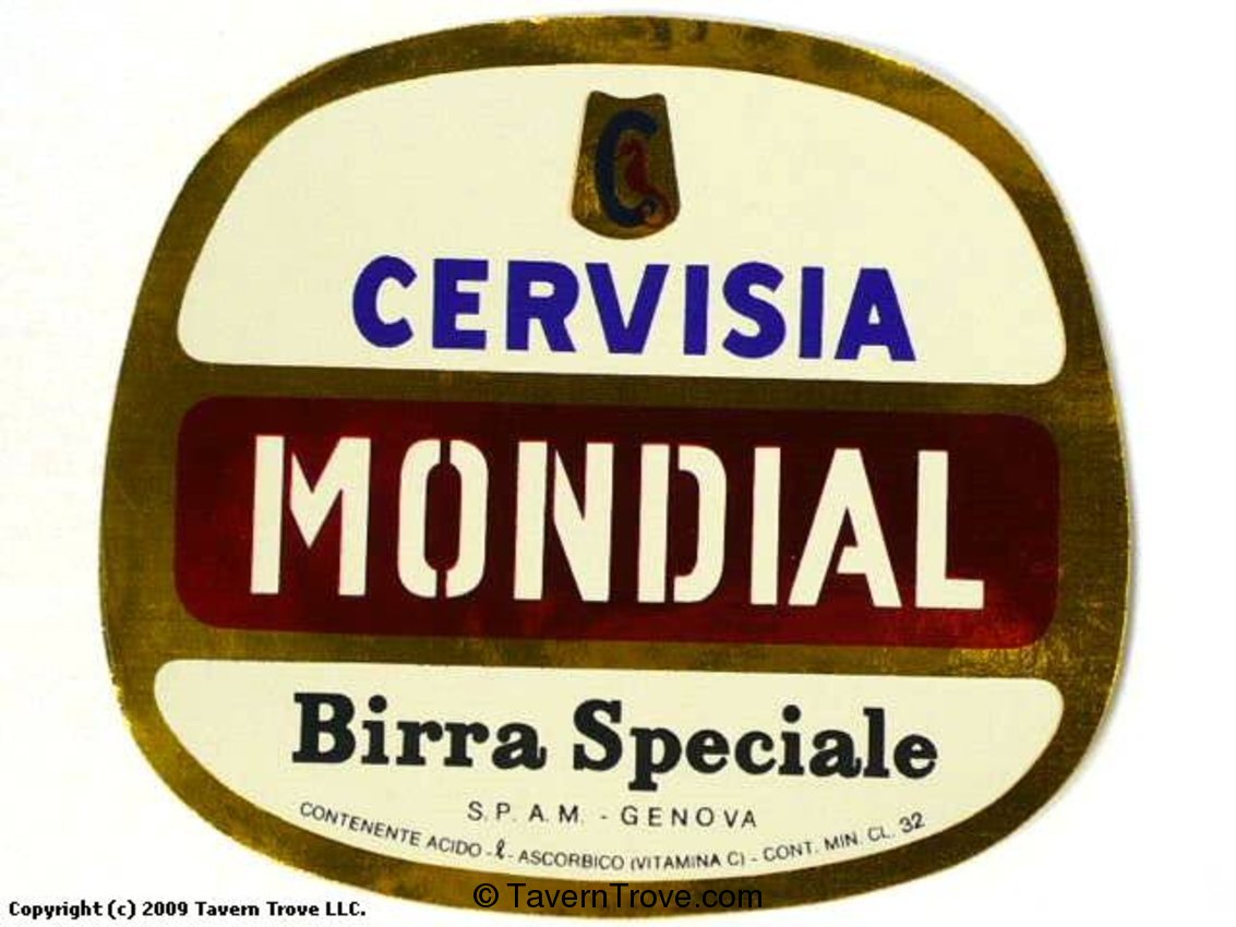 Cervisia Mondial Birra Speciale