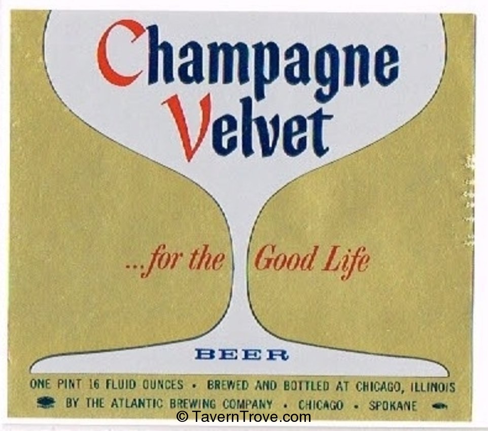 Champagne Velvet  Beer