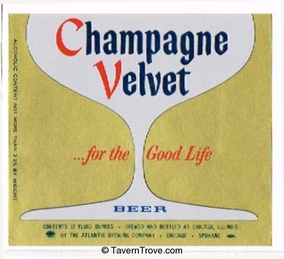 Champagne Velvet Beer