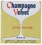Champagne Velvet Beer