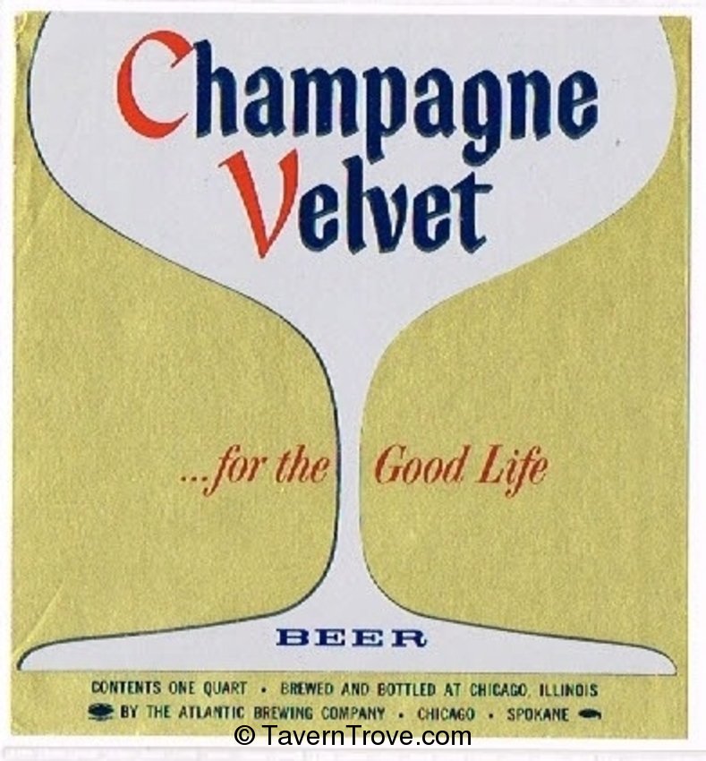 Champagne Velvet Beer