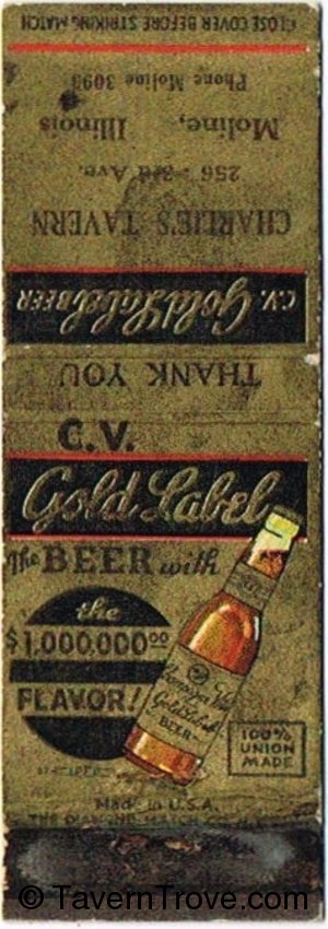 Champagne Velvet Gold Medal Beer