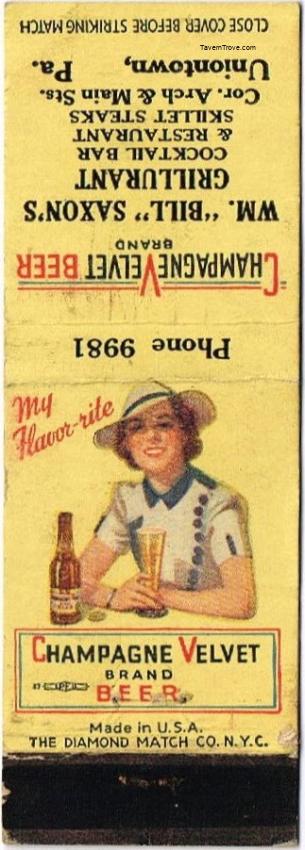 Champagne Velvet Beer