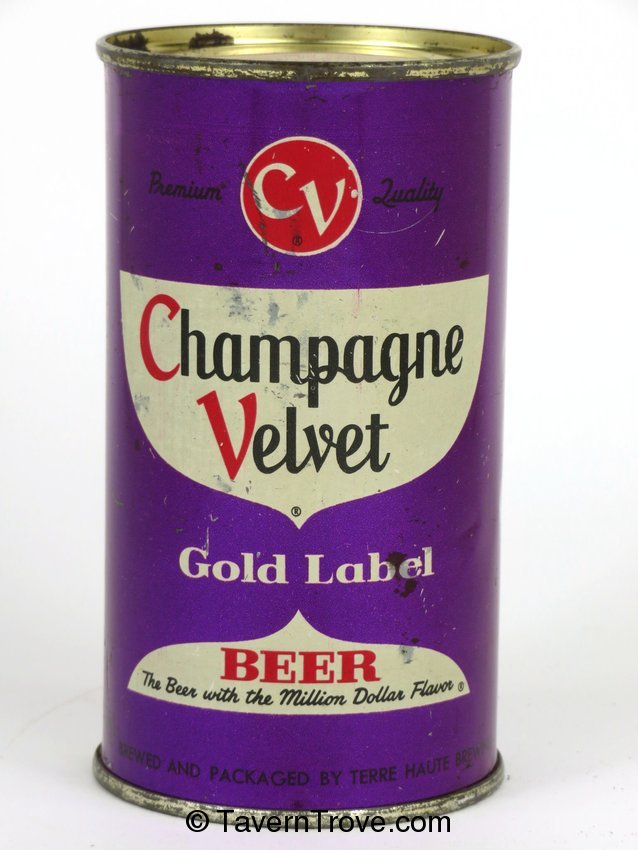 Champagne Velvet Gold Label Beer (purple)