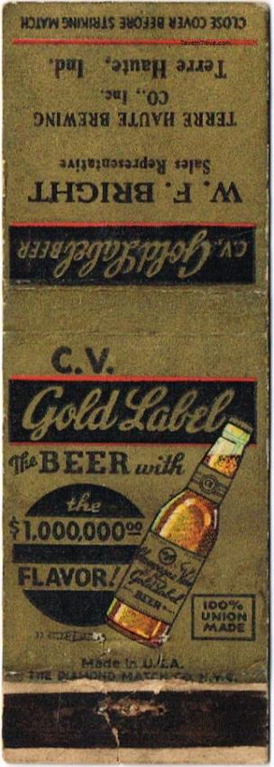Champagne Velvet Gold Medal Beer