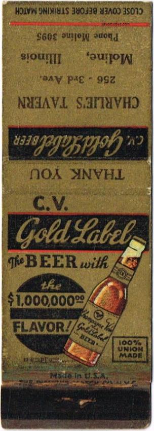 Champagne Velvet Gold Medal Beer