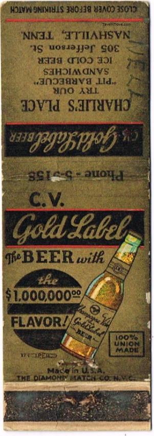 Champagne Velvet Gold Medal Beer