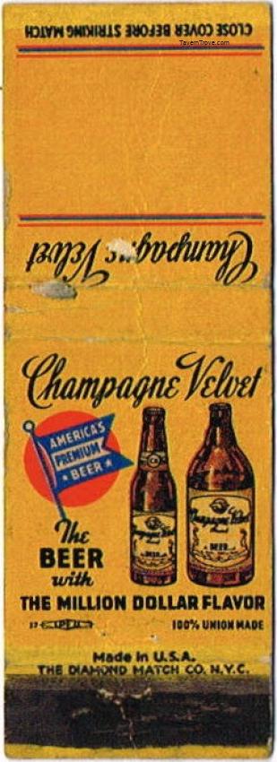 Champagne Velvet Gold Medal Beer Dupe