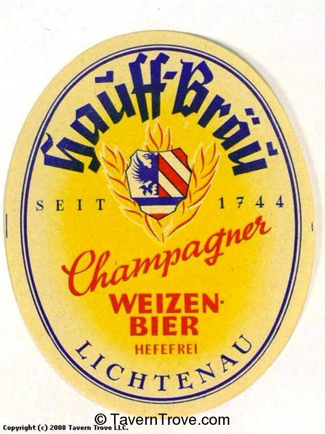 Champagner Weizen-Bier Hefefrei