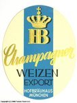 Champagner Weizen Export