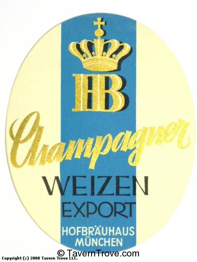 Champagner Weizen Export