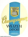Champagner Weizen Export