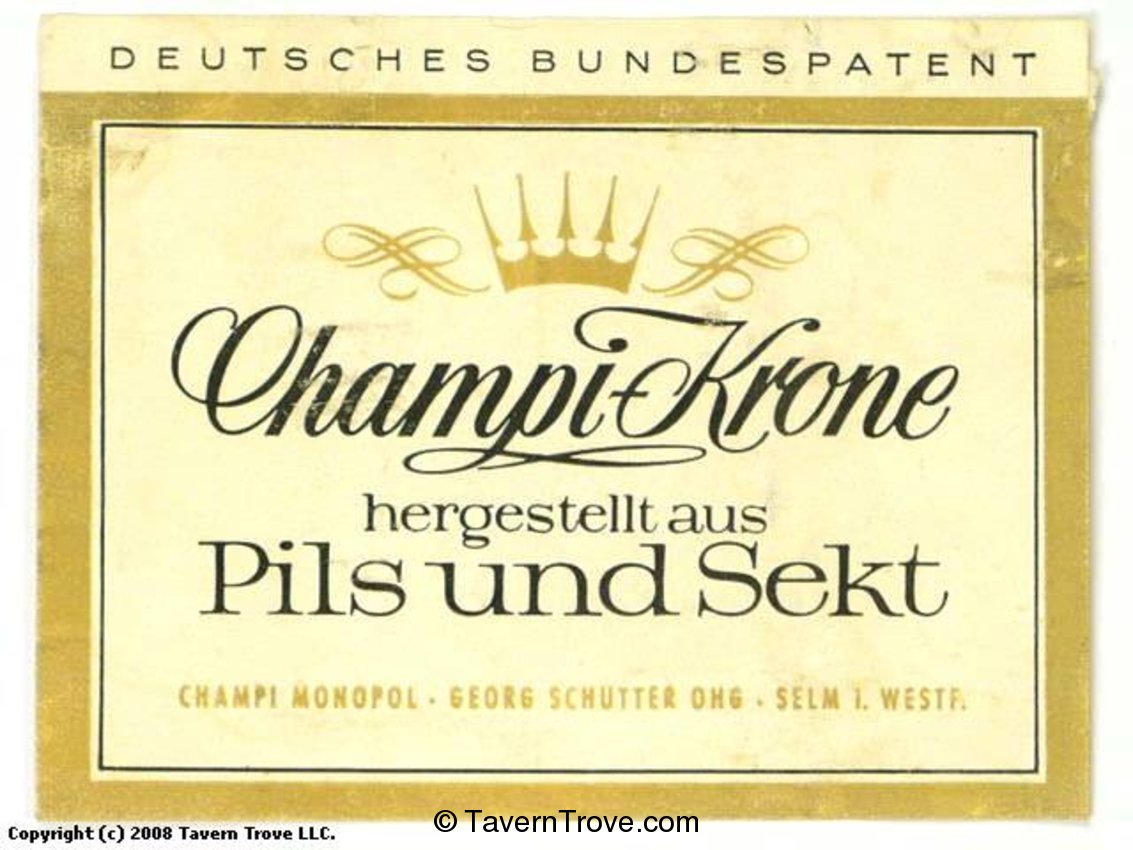 Champi-Krone Pils Und Sekt